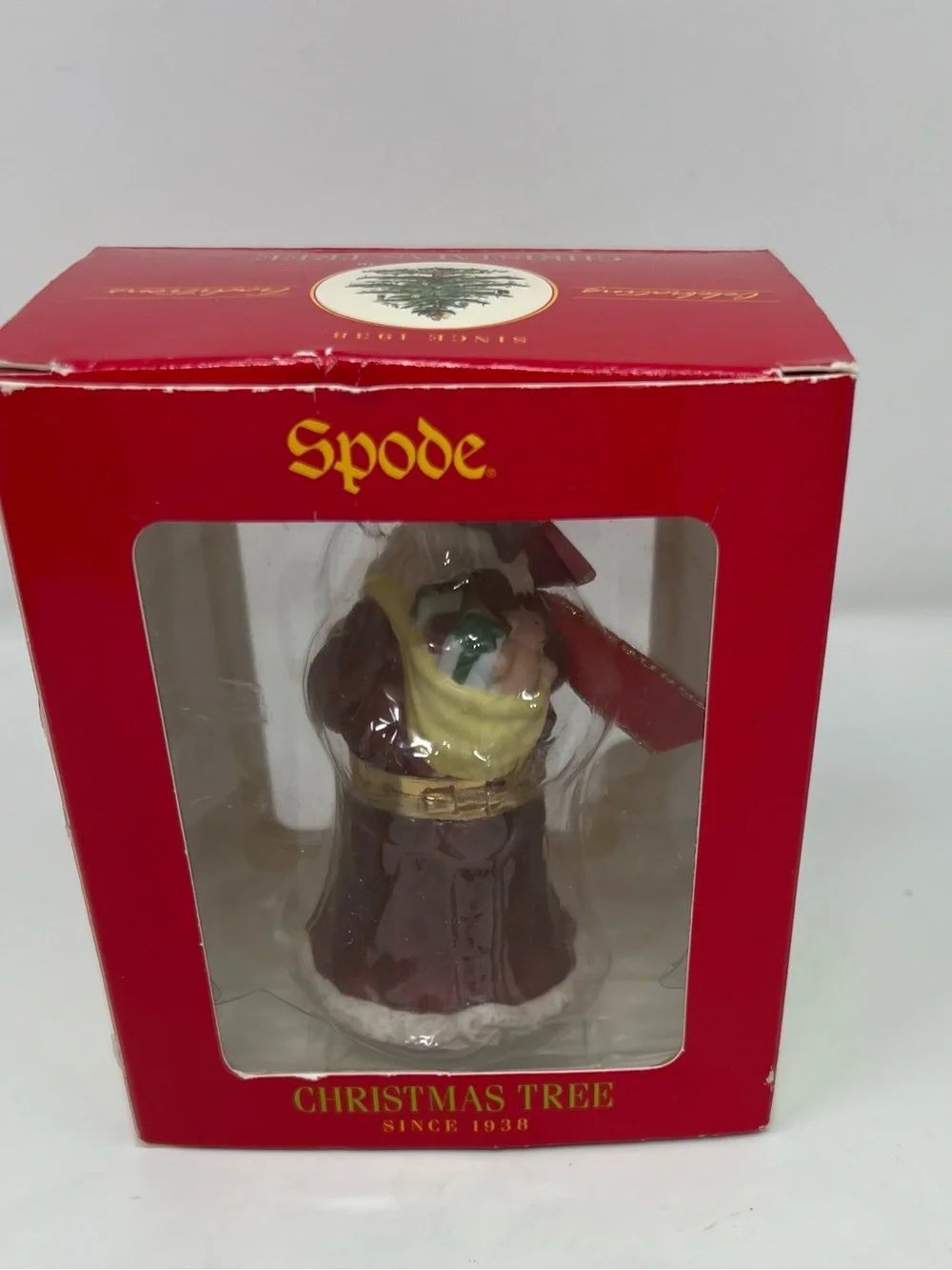 Spode santa hinged